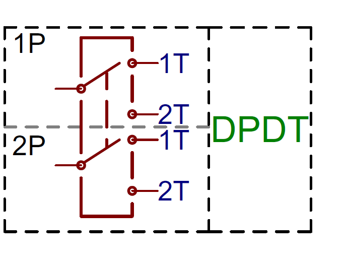 Double-Pole-Double-Throw-DPDT